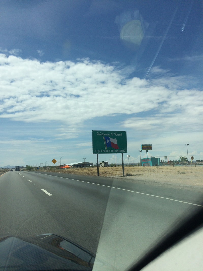 Always feels good to be back in the home state.